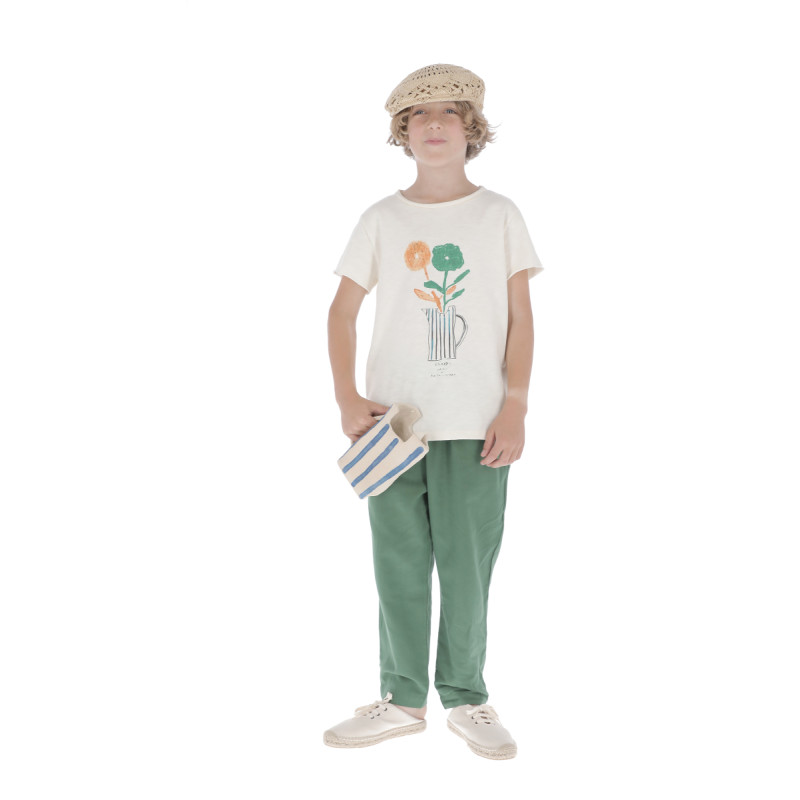 CA02- Camiseta UNISEX LA JARRE - Crudo