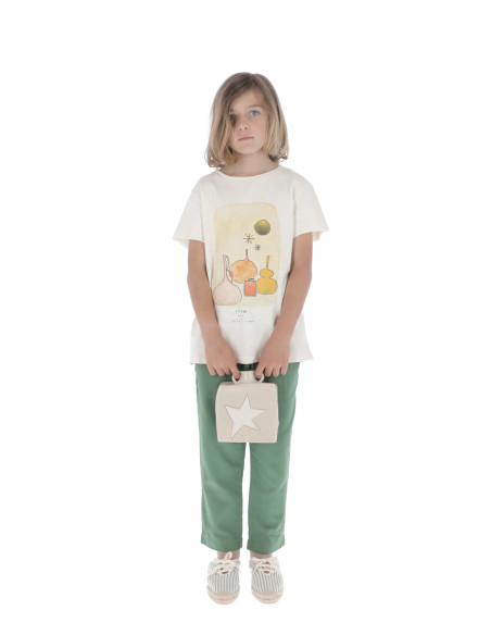 CA03- Camiseta UNISEX POTERIE - Crudo