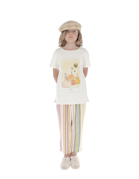 CA03- Camiseta UNISEX POTERIE - Crudo
