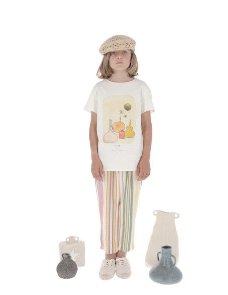 CA03- Camiseta UNISEX POTERIE - Crudo