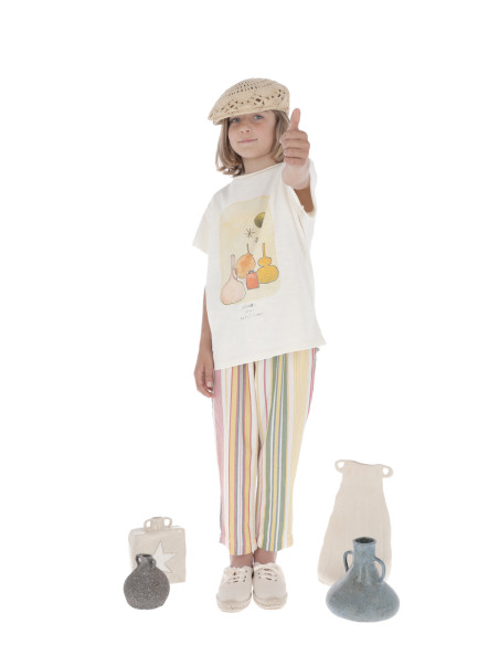 CA03- Camiseta UNISEX POTERIE - Crudo