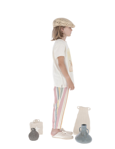 CA03- Camiseta UNISEX POTERIE - Crudo