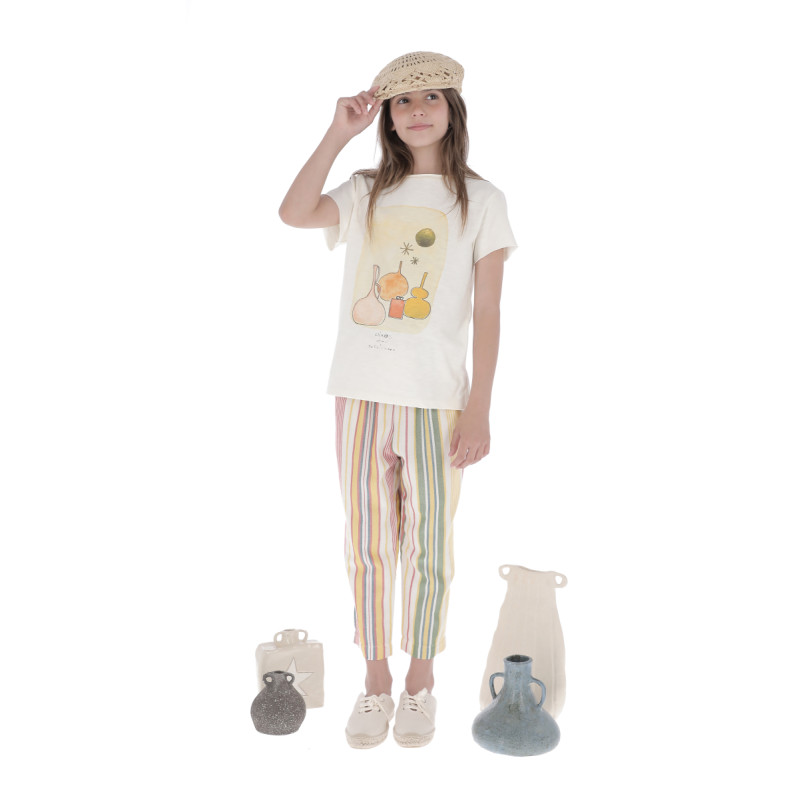 CA03- Camiseta UNISEX POTERIE - Crudo