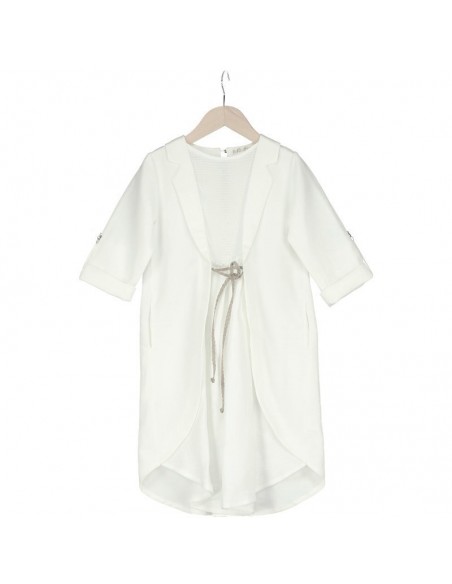 Vestido SALIERI Crudo