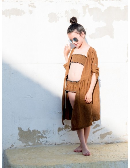 Dress STRAVINSKI Two Side Ochre