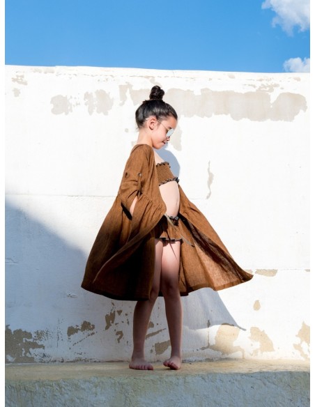 Dress STRAVINSKI Two Side Ochre
