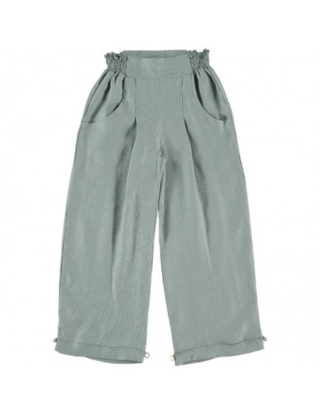 PA02-Pantalon LISZT LINO Verde