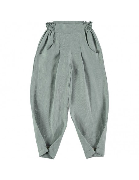 PA02-Pantalon LISZT LINO Verde