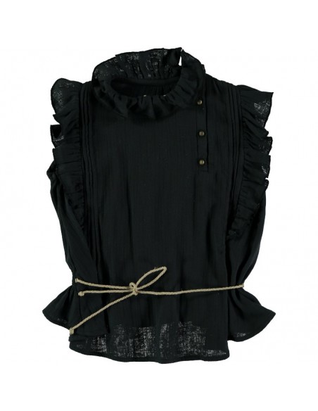 Blouse Sleeveless HAYDN Dark Grey