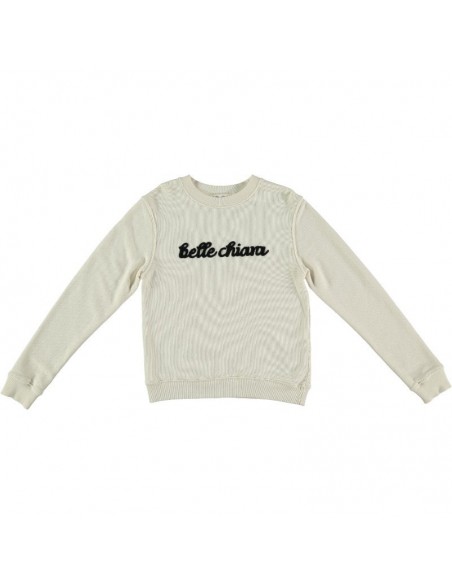 Sweatshirt LOGO Beige
