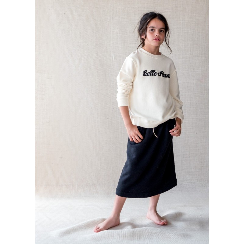 Sweatshirt LOGO Beige