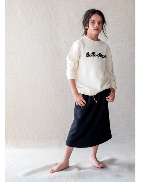 Sweatshirt LOGO Beige