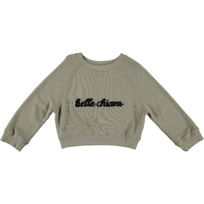 Sweatshirt Short LOGO Natural