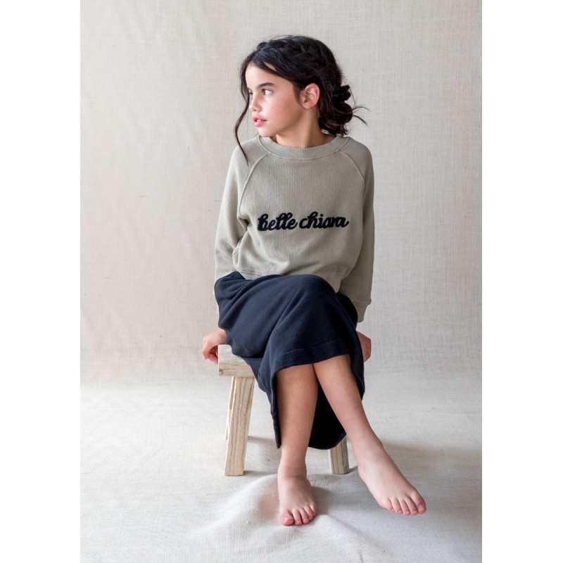 Sweatshirt Short LOGO Natural