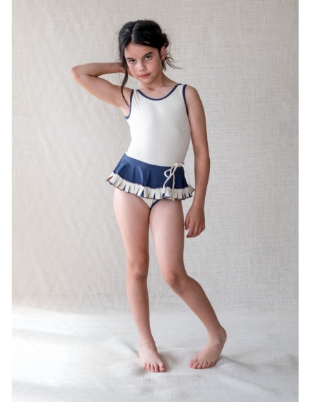 Swimsuit SKIRT Beige