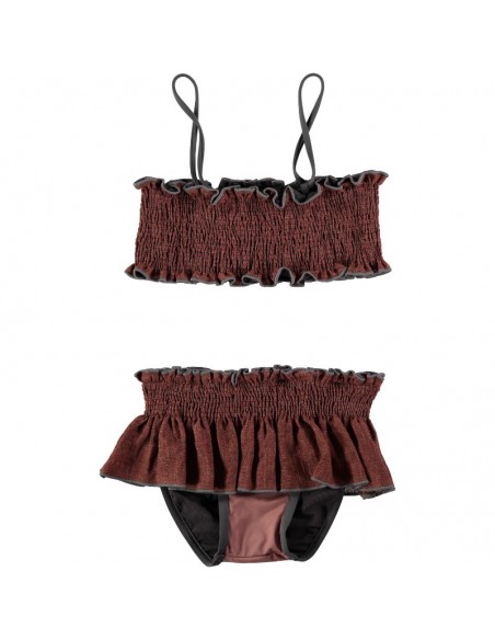 Bikini LINO+LYCRA Caldera/Rosa