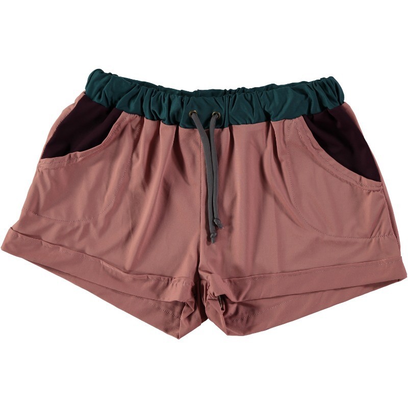 Short LYCRA CONTRAST Aged Pink