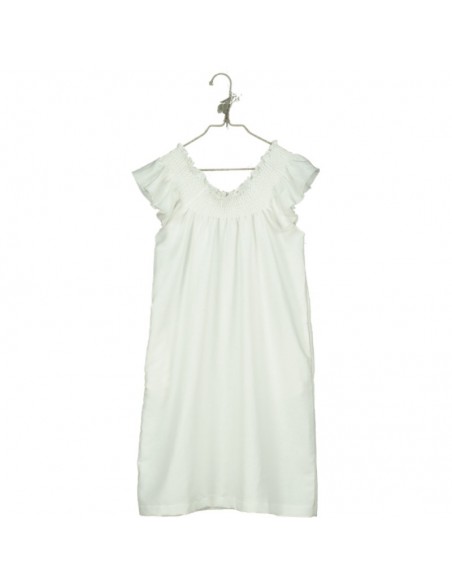 Vestido LARGO Crudo