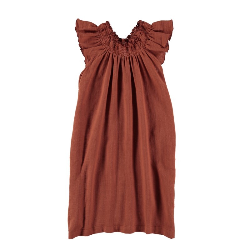 Dress Long Terracotta