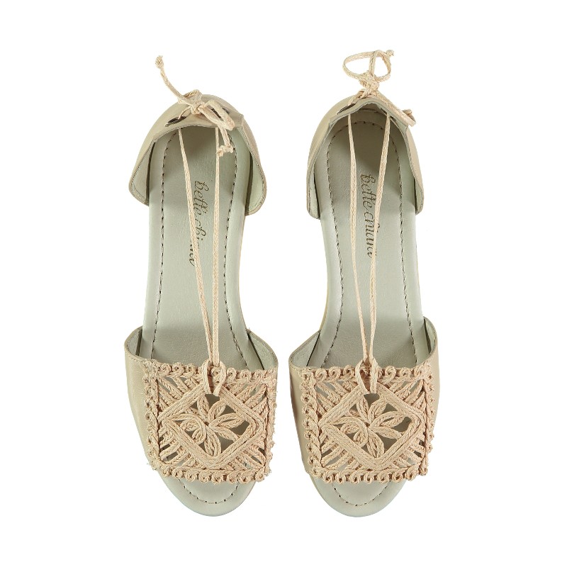 ESPADRILLE Braided Leather