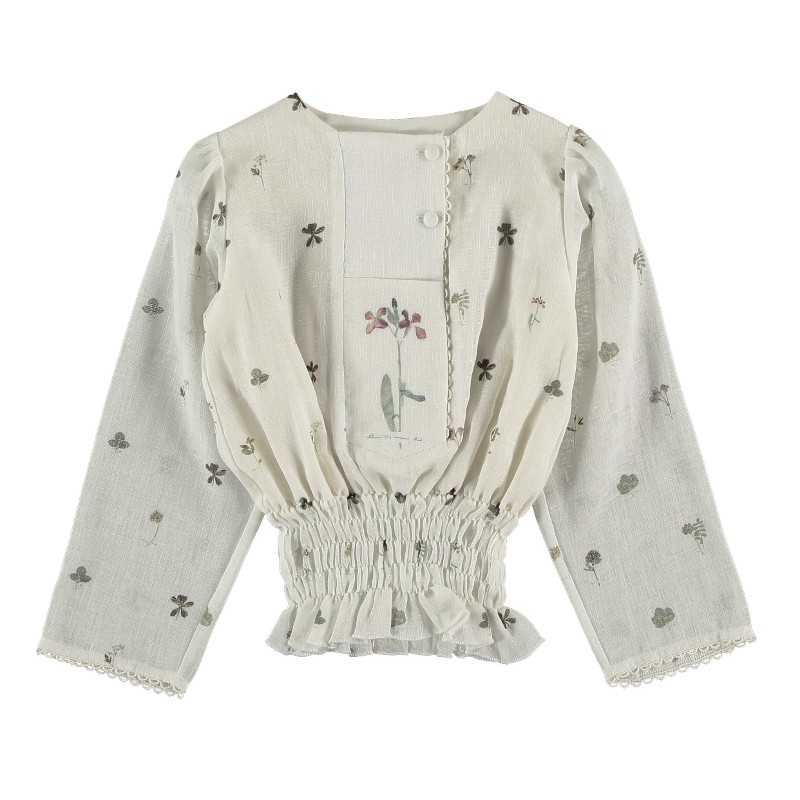 Blouse HERBARIUM PRINT