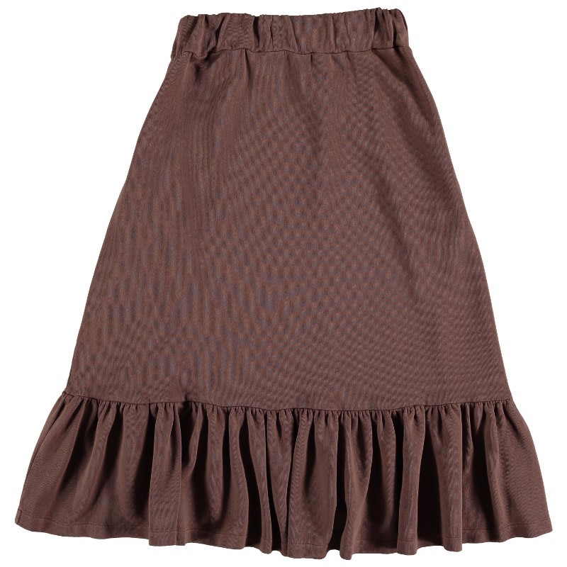 Skirt RUFFLE Burgundy