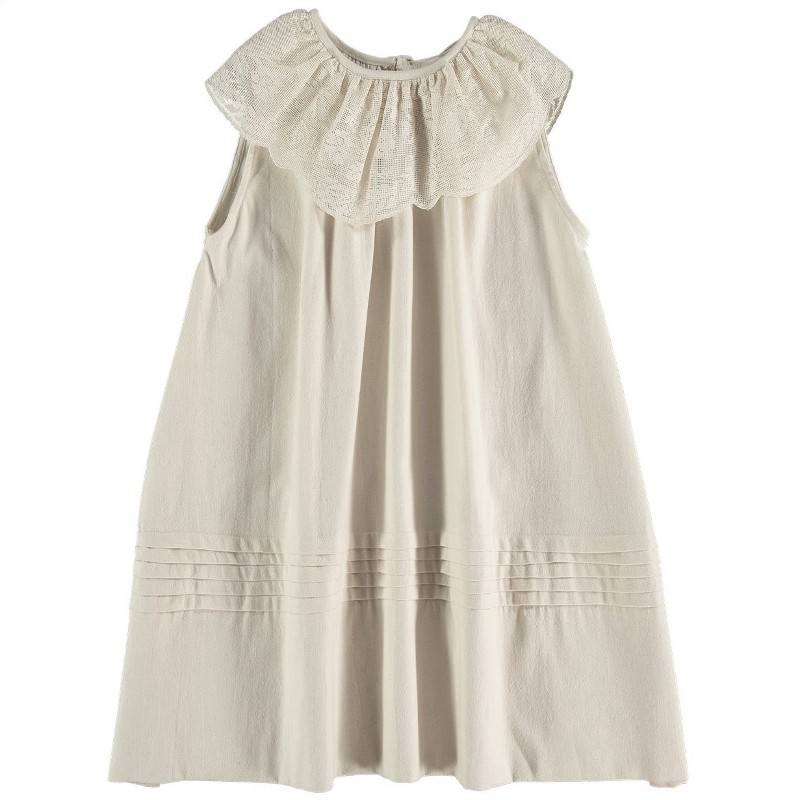 Vestido CUELLO VOLANTÓN