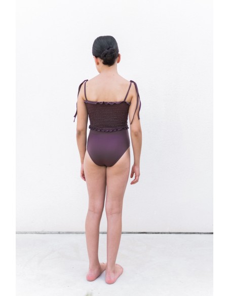 Bañador SMOCK Burgundy