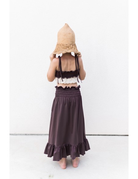 Bikini TIRA BORDADA Burgundy